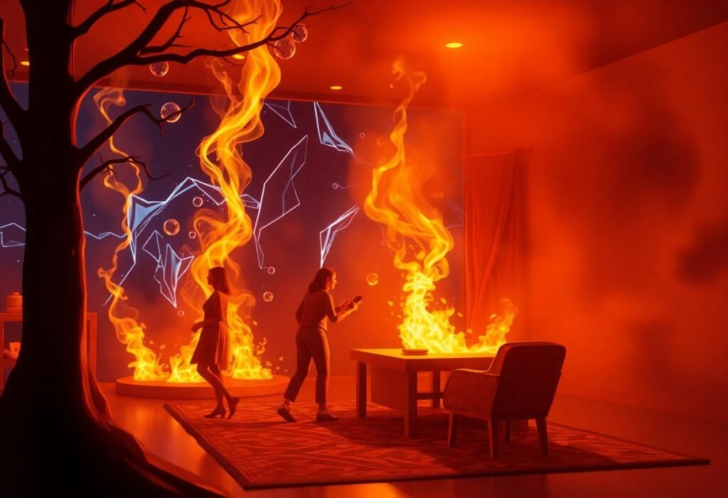 משפחה רב דורית מתבוננת בתמונות ישנות במהלך טיול שורשים בפולין